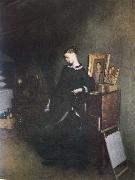 Young widow Pavel Fedotov